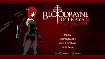 Bloodrayne - Betrayal (USA) (Theme) screen shot title